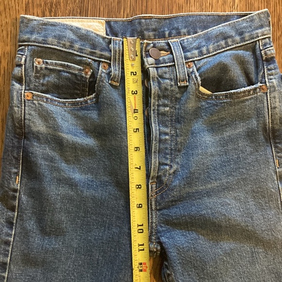 Comfort stretch high rise ankle crop in 70s rinse - Picture 6 of 8